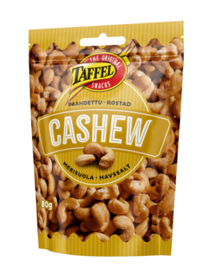 Taffel Paahdettu Cashewpähkinä merisuola