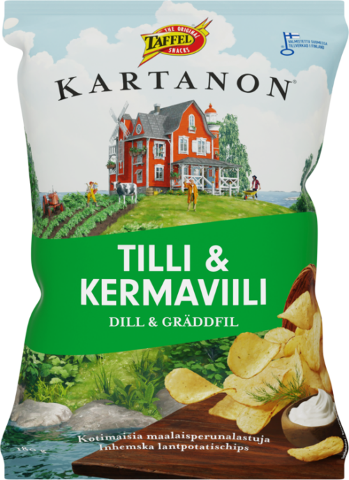 Taffel Kartanon Tilli & Kermaviili 180 g