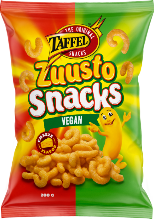 Taffel Zuusto vegaaninen snacks 200 g