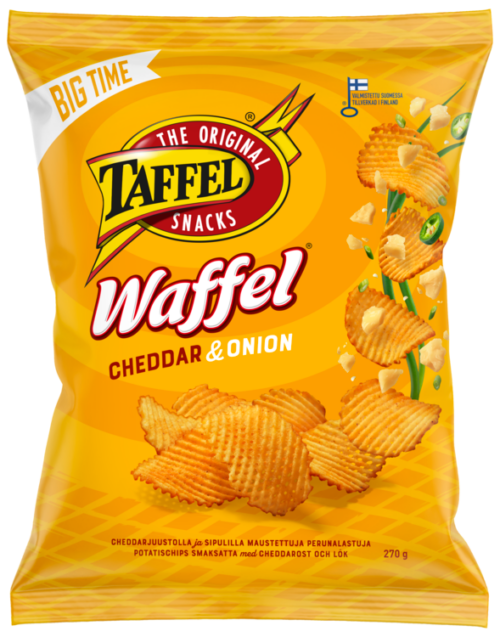 Waffel Cheddar & Onion 270 g