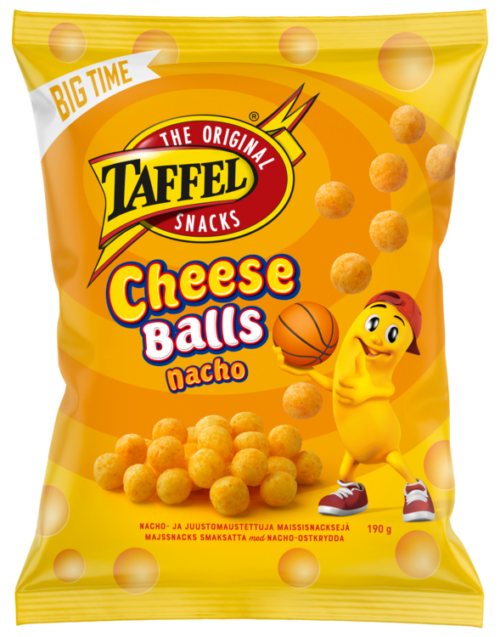 Taffel Cheese Balls nacho 190 g