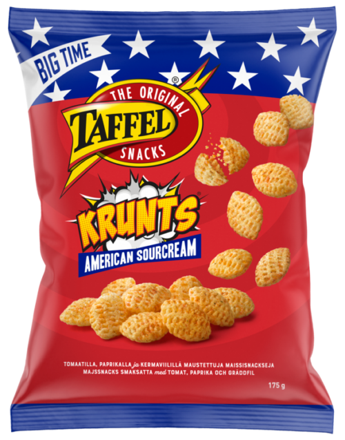 Taffel Krunts American sourcream 175 g