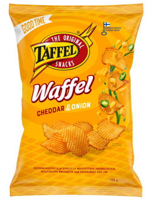 Waffel Cheddar & Onion 135 g