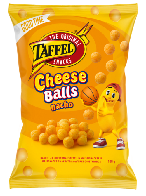 Taffel Cheese Balls nacho 105 g